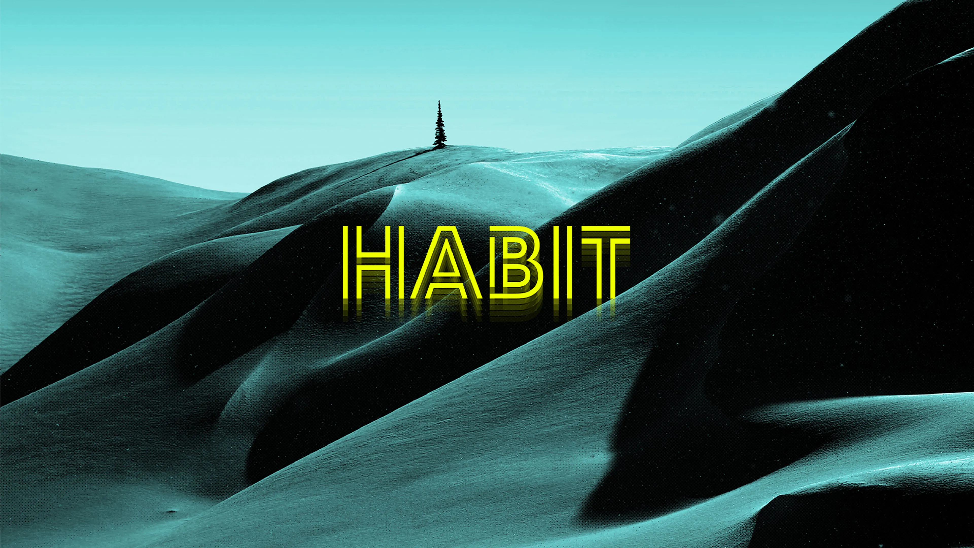 Habit poster